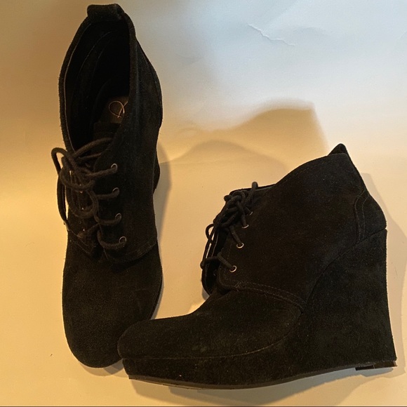 Jessica Simpson catcher wedge booties - Picture 3 of 8